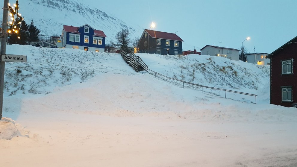 Undirbúningur fyrir Fjarðargönguna