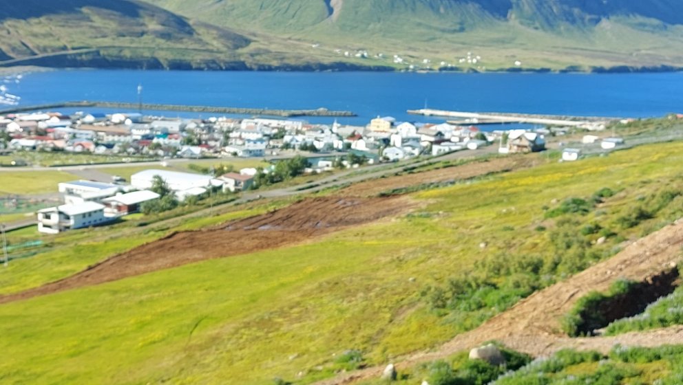 Framkvæmdir í Bárubraut