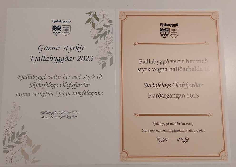 Styrkir frá Fjallabyggð