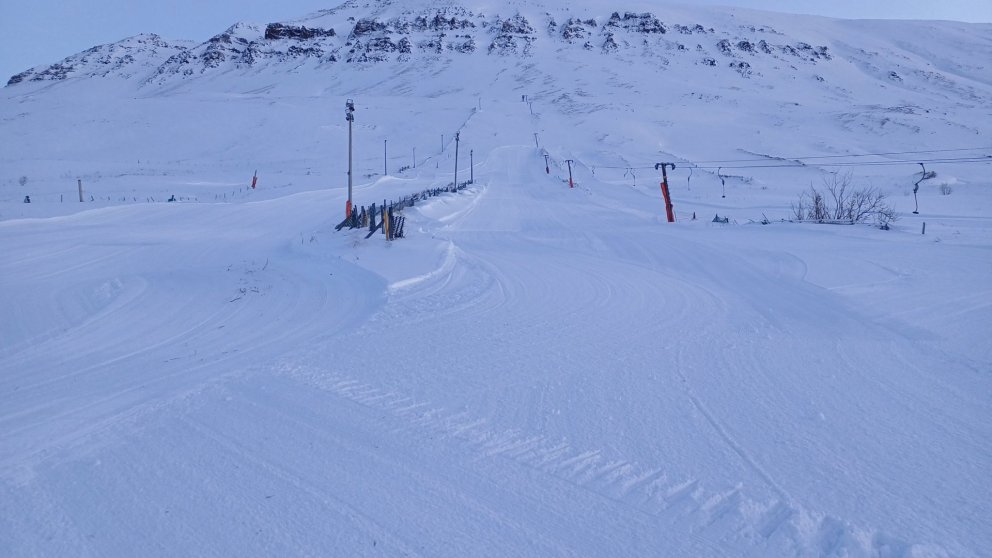 Opnum skíðasvæðið 31.desember LOKAÐ