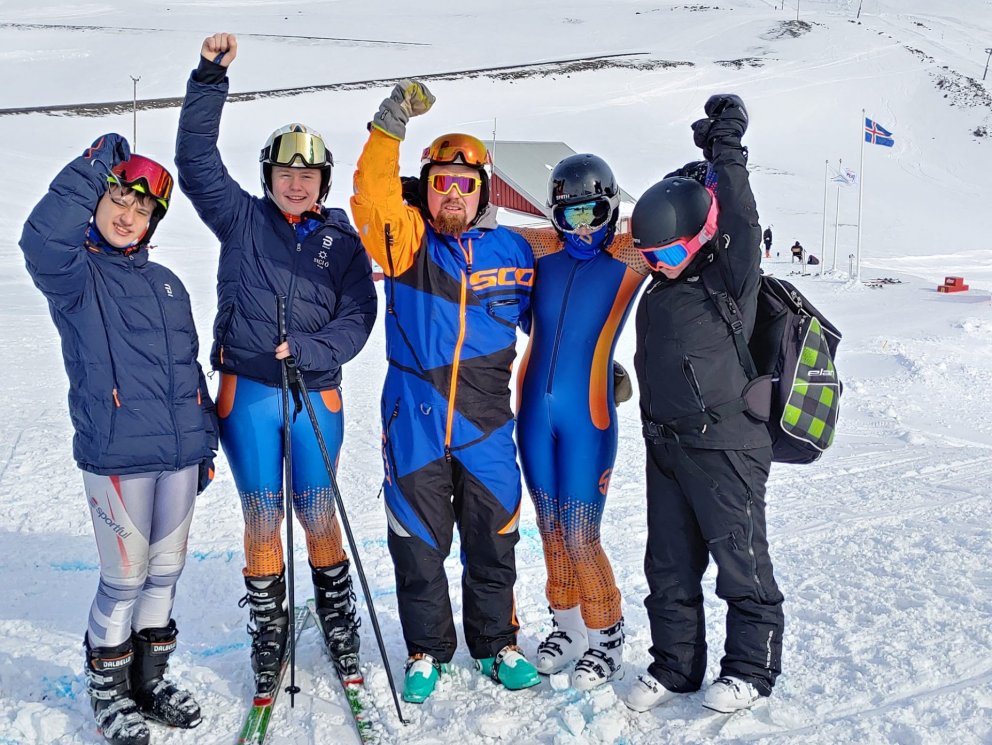 UMÍ hófst í dag með stórsvigi