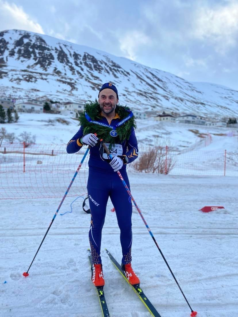 Helgi og Diljá kláruðu í dag Vasagönguna 90km