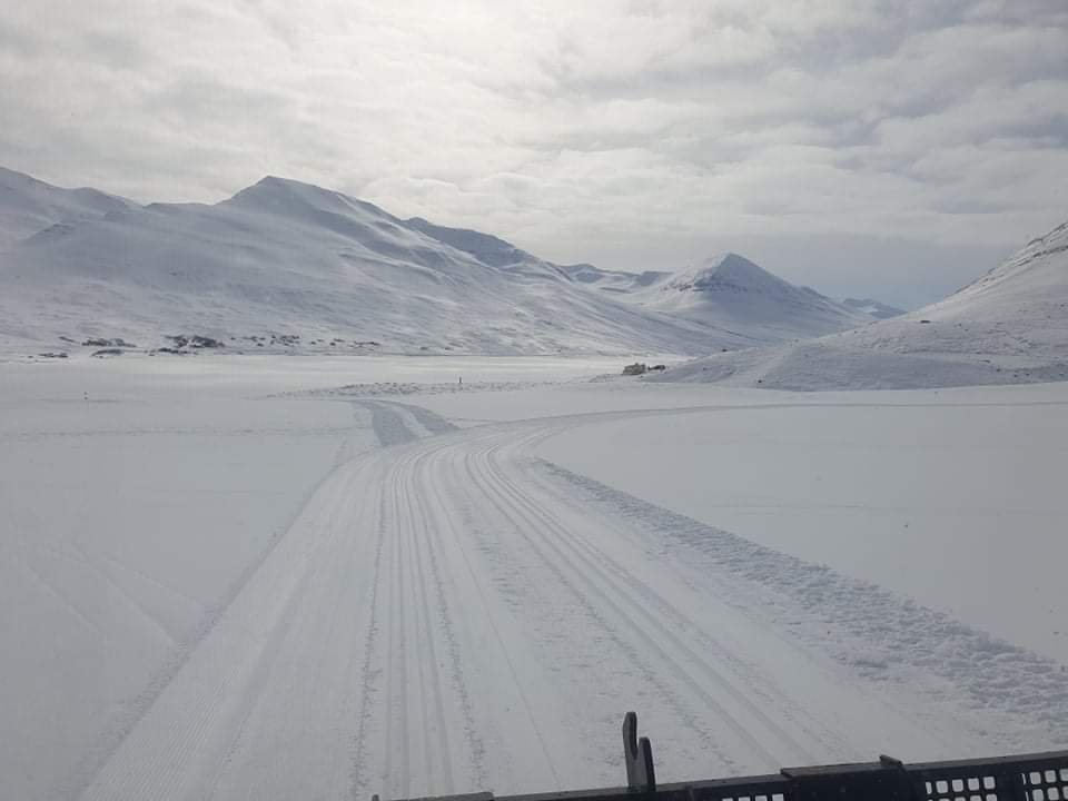 7,5km braut á Skeggjabrekkudagl
