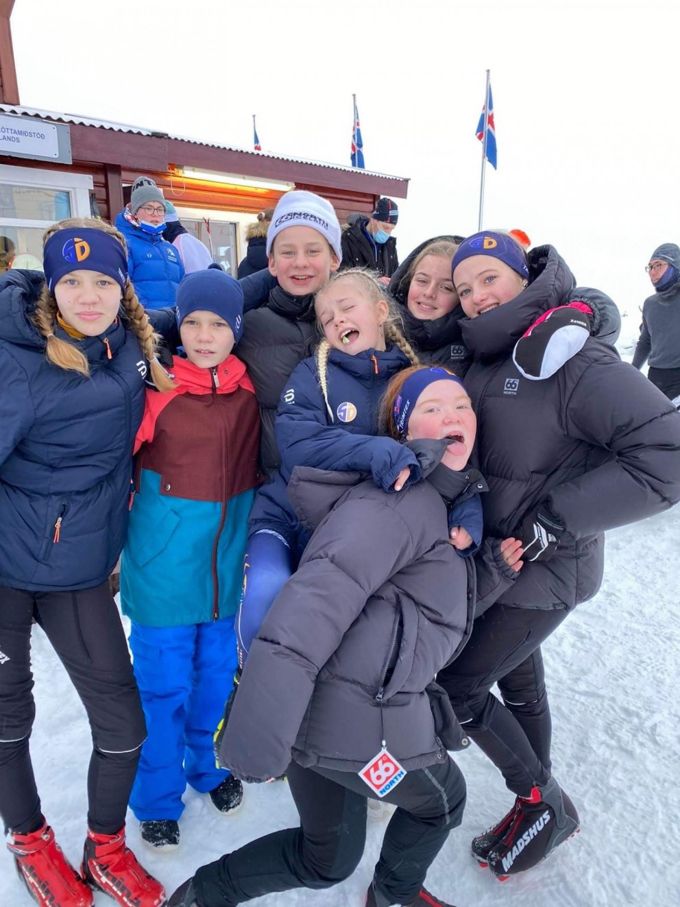 Árni og Karen í 1.sæti !