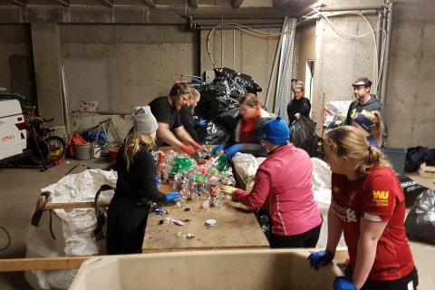 Frábær dósasöfnun...