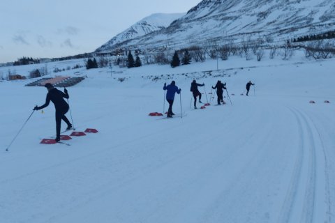 Fyrsta námskeiði vetrarins lokið