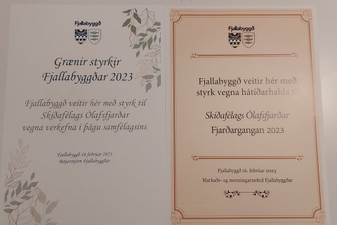 Styrkir frá Fjallabyggð