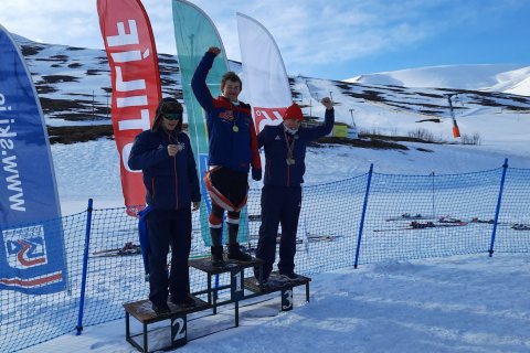 Matthías að standa sig á Atomic cup