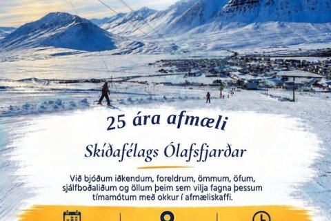 Skíðafélag Ólafsfjarðar 25 ára