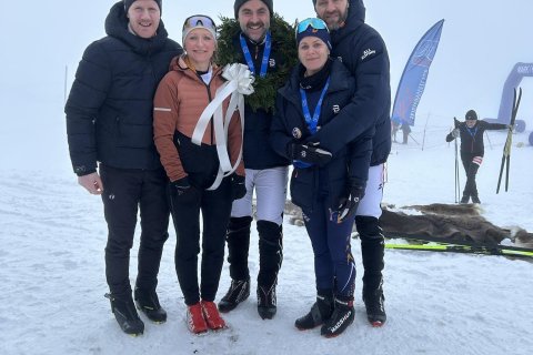 SÓ keppendur með frábæra Bláfjallagöngu