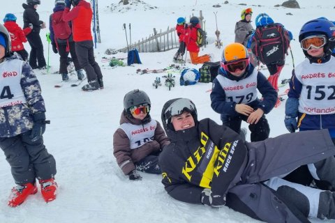 Annar keppnisdagur á Andrés