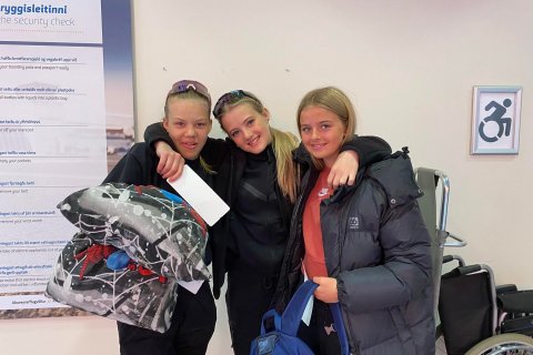 Karen, Guðrún og Svava