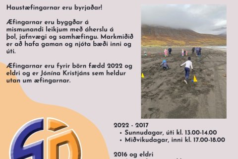 Opnar haustæfingar