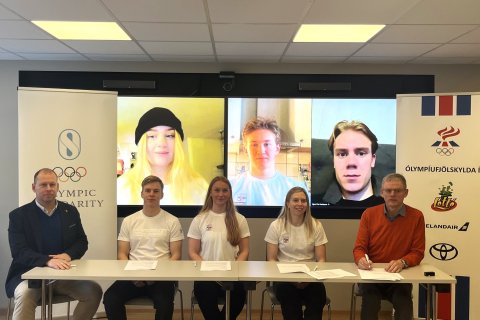 Matthías fær styrk frá Ólympíusamhjálpinni til 2026