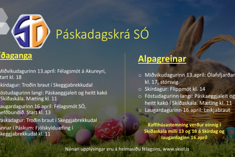 Stefnum á frábæra Páska