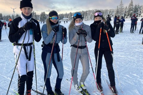 Árni, Svava, Guðrún og Karen