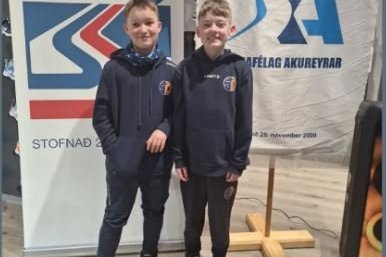 Olivier og Sigmundur á setningu UMÍ